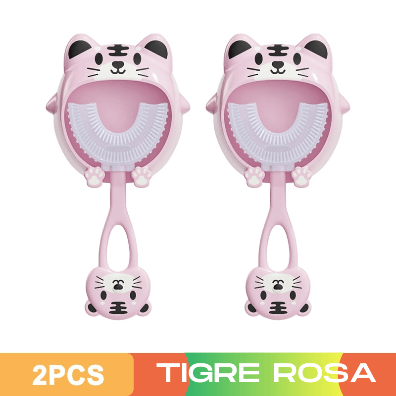 Escova de Ddentes Infantil KIDS 360 de Silicone