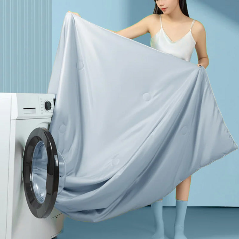 [Compre 1 Leve 2] Conjunto de Cama de Seda Gelada Para o Verão