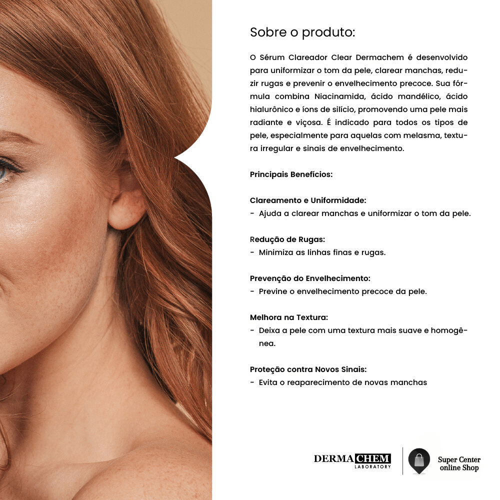 Sérum Clareador DermaChem™ [Compre 1 & Leve 2]