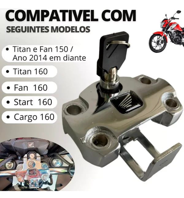 Trava Do Miolo Ignição EGK™ [Anti-furto Moto]