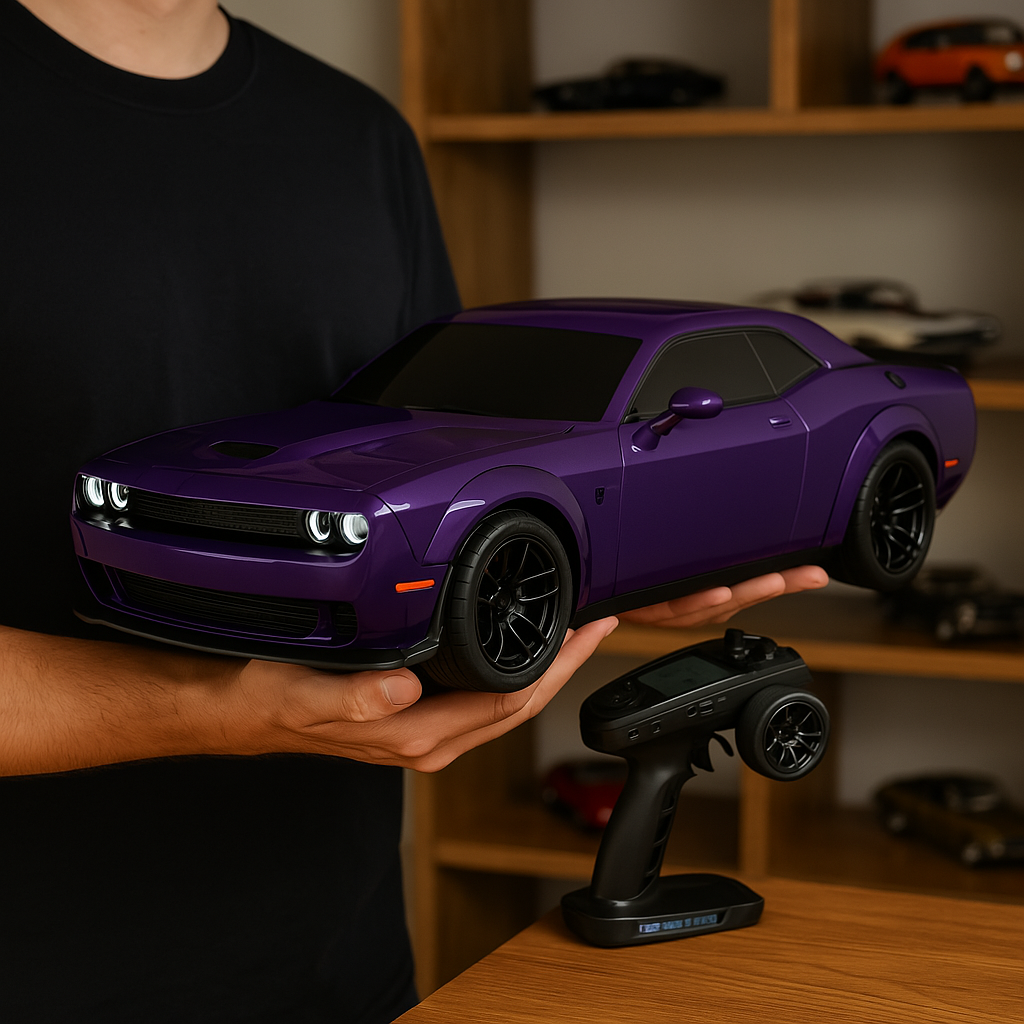 Miniatura 1/5  Scale Dodge Challenger [EDIÇÃO LIMITADA]