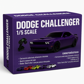 Miniatura 1/5  Scale Dodge Challenger [EDIÇÃO LIMITADA]