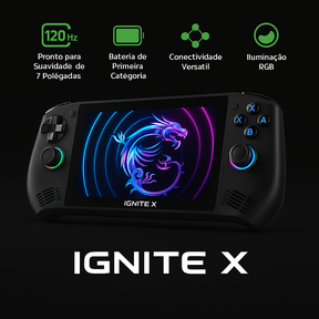IGNITE X – Portabilidade  e Potência Extrema de Última Geração para Sua Experiência Gamer