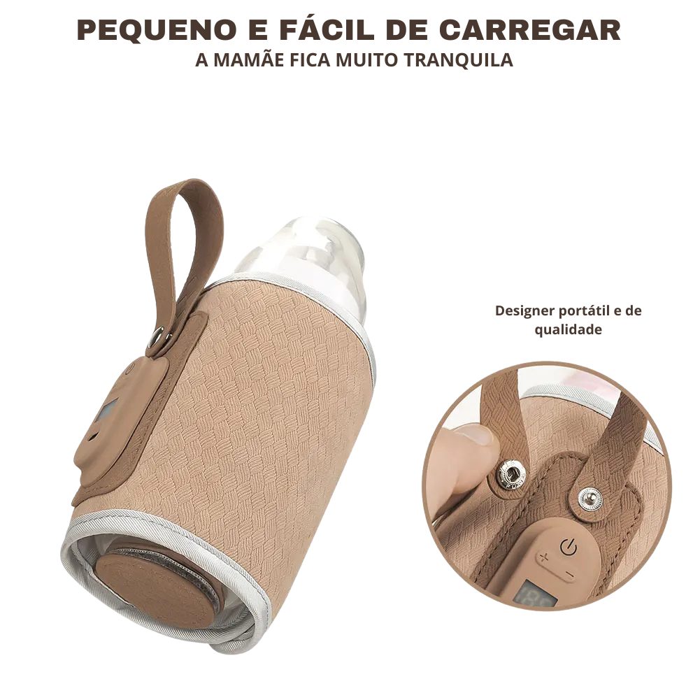 Aquecedor de mamadeira BabyTermoGo™ [Portátil USB]