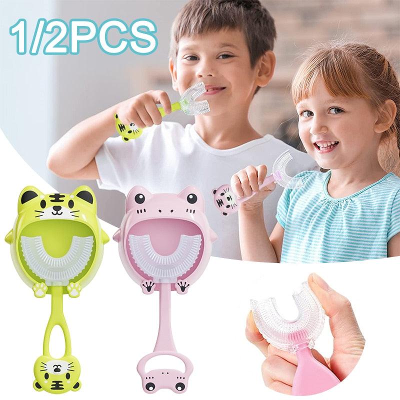 Escova de Ddentes Infantil KIDS 360 de Silicone