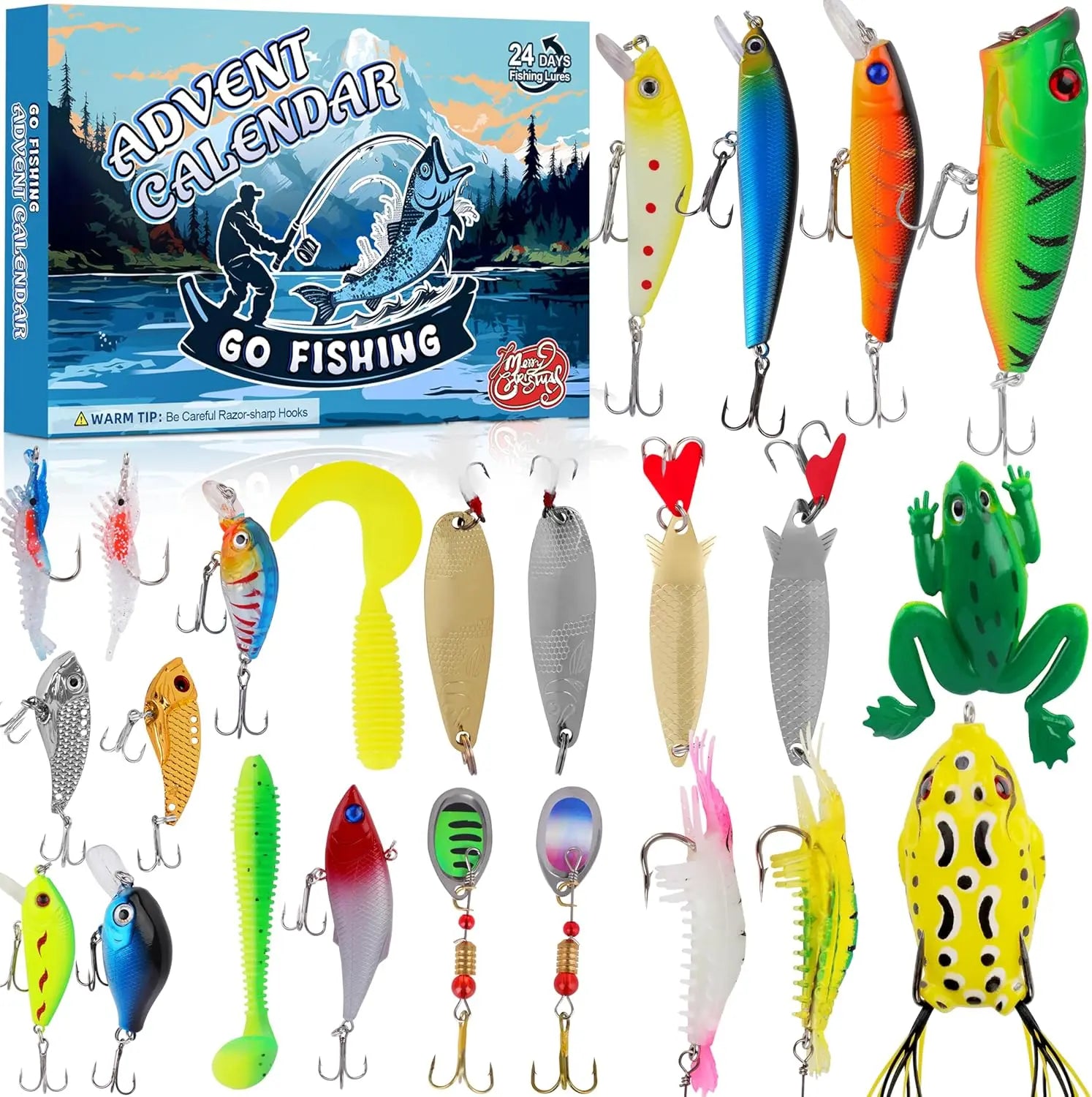Advent Fish™ [Calendário de pesca com iscas]