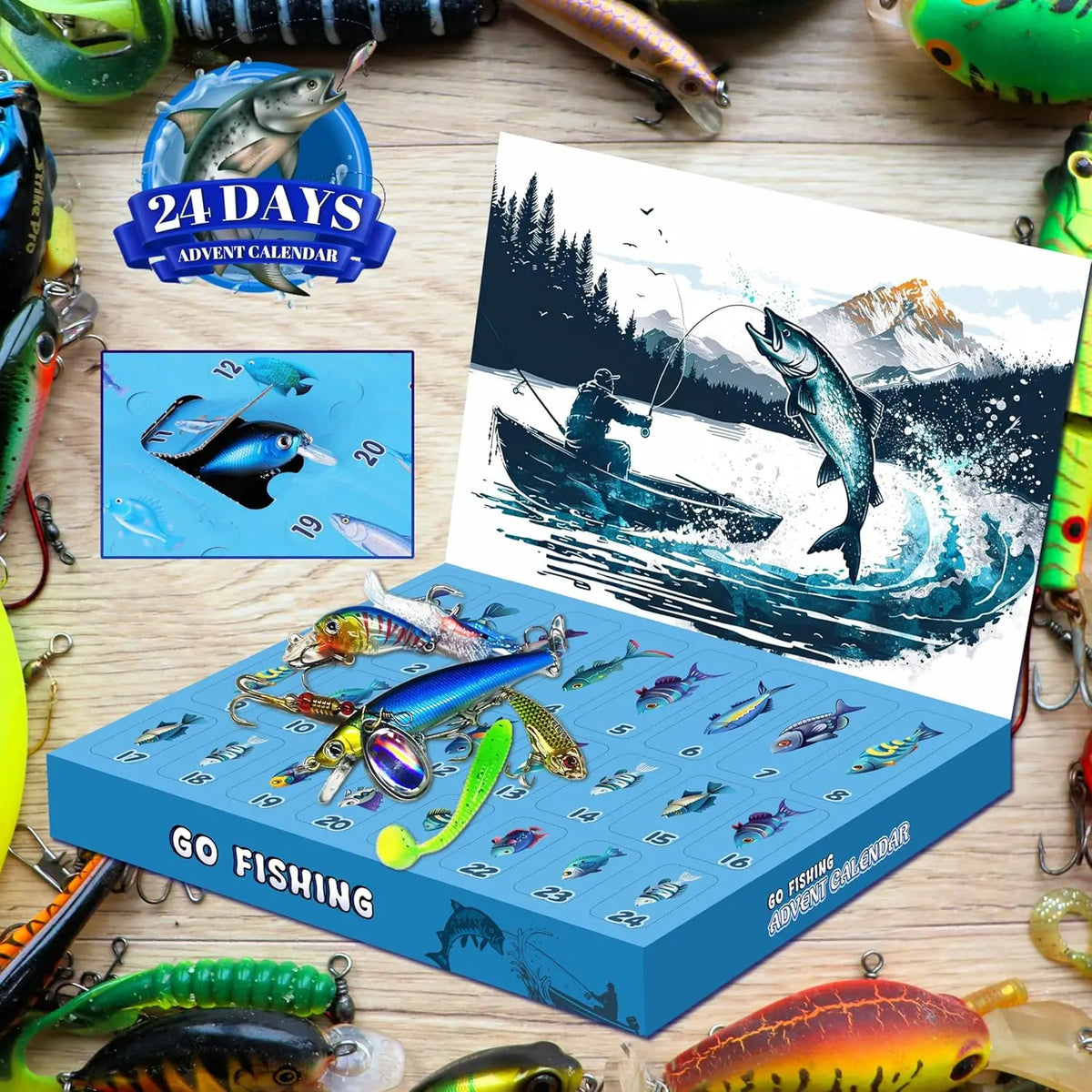 Advent Fish™ [Calendário de pesca com iscas]