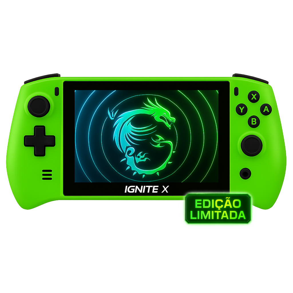 IGNITE X – Portabilidade  e Potência Extrema de Última Geração para Sua Experiência Gamer